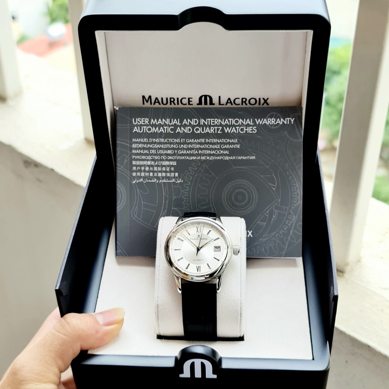 ĐỒNG HỒ NAM MAURICE LACROIX LC6027-SS001-110