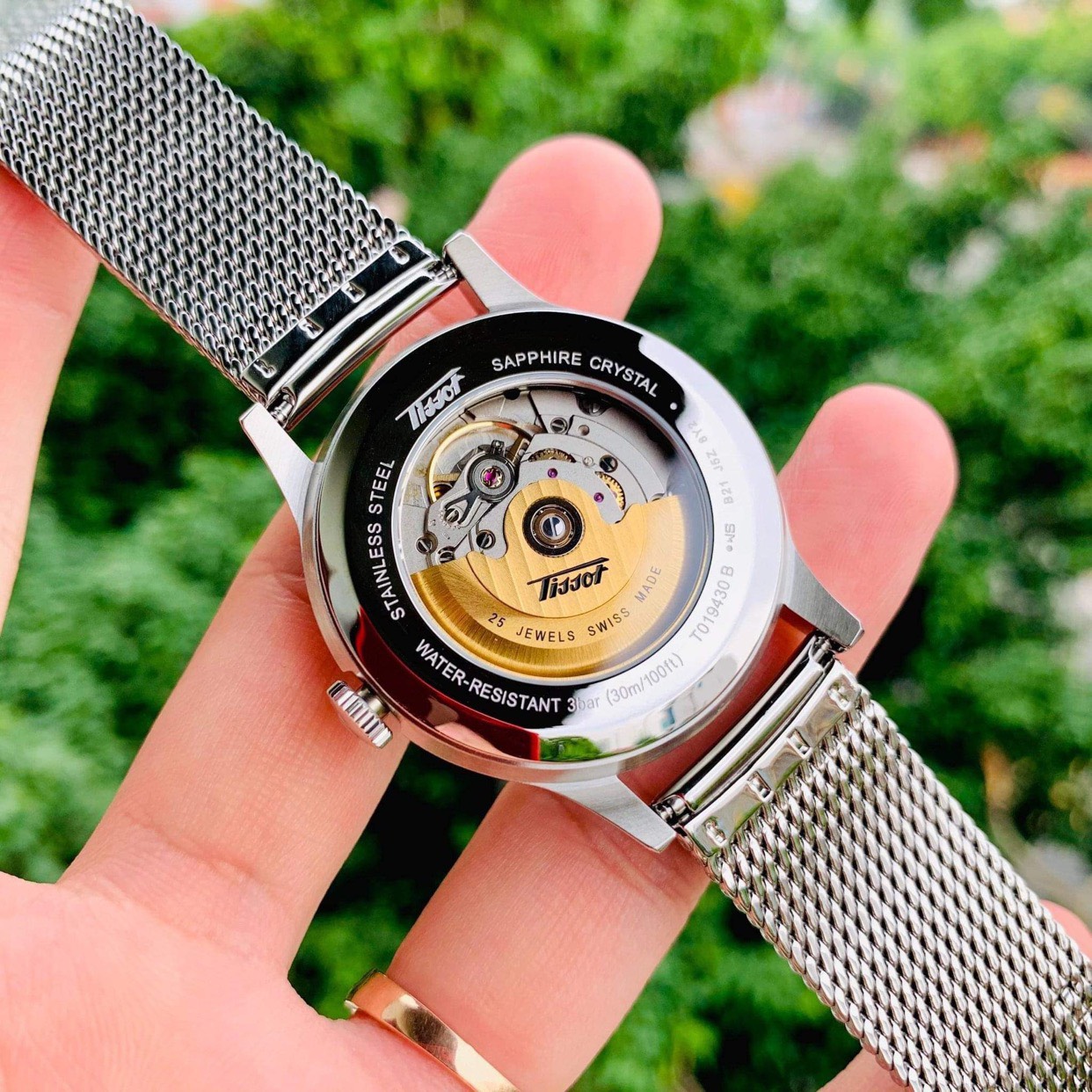 ĐỒNG HỒ NAM  TISSOT HERITAGE VISODATE AUTOMATIC T019.430.11.041.00 (T0194301104100)