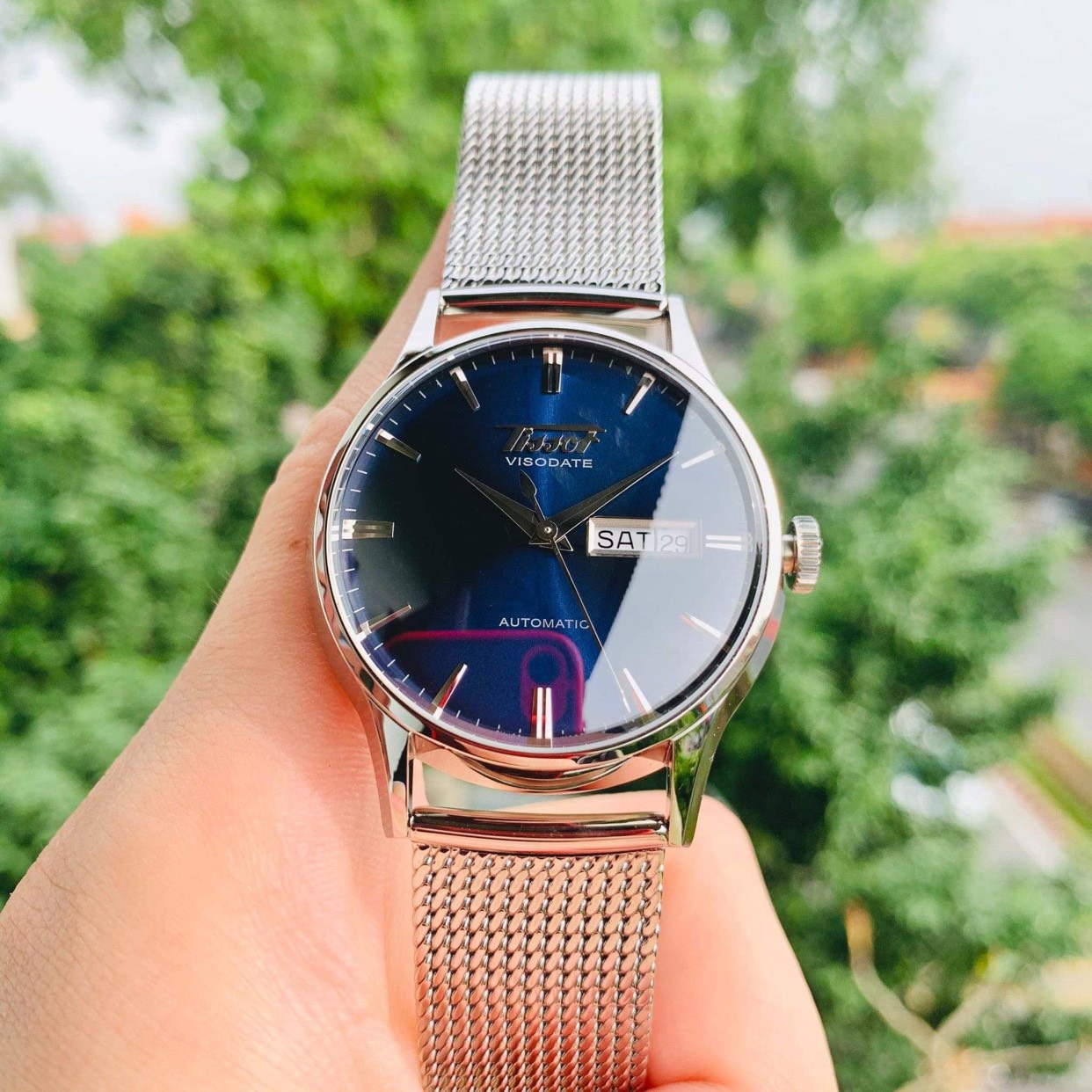 ĐỒNG HỒ NAM  TISSOT HERITAGE VISODATE AUTOMATIC T019.430.11.041.00 (T0194301104100)