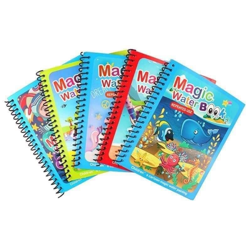 Sách tranh tô màu nước ma thuật tập tô thần kỳ magic water book cho bé giá tốt với nhiều chủ đề Sách Tranh Tô Màu Nước Ma Thuật Tập Tô Thần Kỳ Magic Water Book Cho Bé Giá Tốt Với Nhiều Chủ Đề