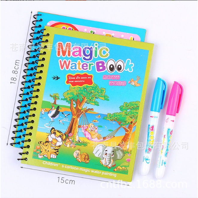 Sách tranh tô màu nước ma thuật tập tô thần kỳ magic water book cho bé giá tốt với nhiều chủ đề Sách Tranh Tô Màu Nước Ma Thuật Tập Tô Thần Kỳ Magic Water Book Cho Bé Giá Tốt Với Nhiều Chủ Đề