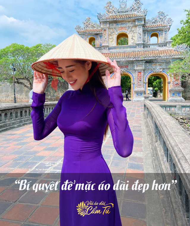 Bí quyết để mặc áo dài đẹp hơn với Vải Áo Dài Cẩm Tú