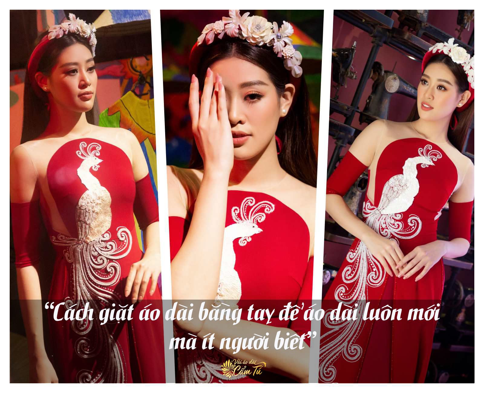 CÁCH GIẶT ÁO DÀI BẰNG TAY ĐỂ ÁO DÀI LUÔN MỚI VẢI ÁO DÀI CẨM TÚ