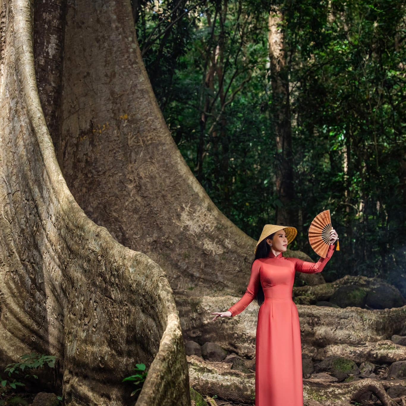Một vài nơi chụp ảnh áo dài ở Tân Phú Đồng Nai quê em cùng Vải áo dài Cẩm Tú
