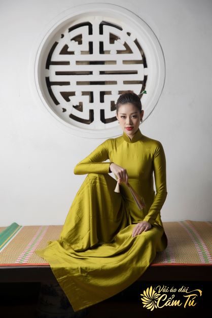 Lụa 2 Da KV0023 Màu Cỏ Úa