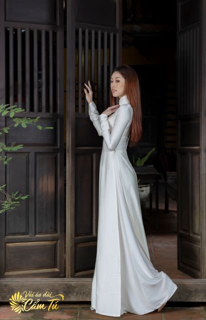 Lụa 2 Da KV0015 Màu Trắng