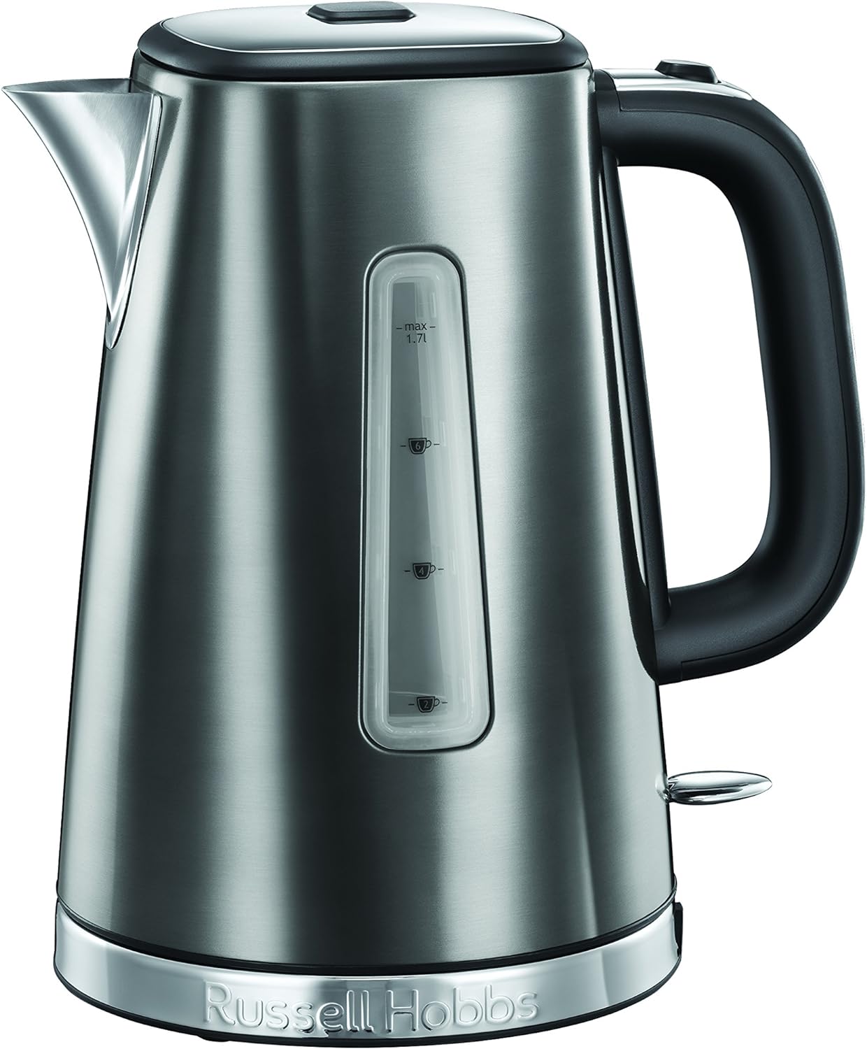 Ấm Siêu Tốc Russell Hobbs 23211-70 Luna Moonlight, Dung Tích 1.7L, Công Suất 2400W, Màu Xám