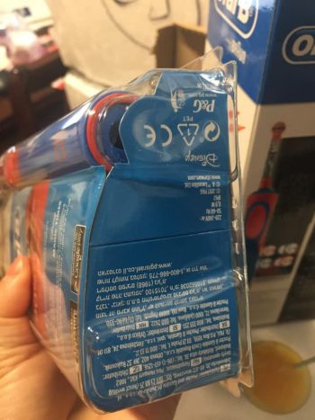 Bàn chải điện Oral-B Stages Power Cars cho bé