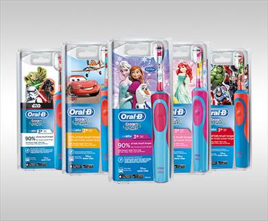 Bàn chải điện Oral-B Stages Power Cars cho bé