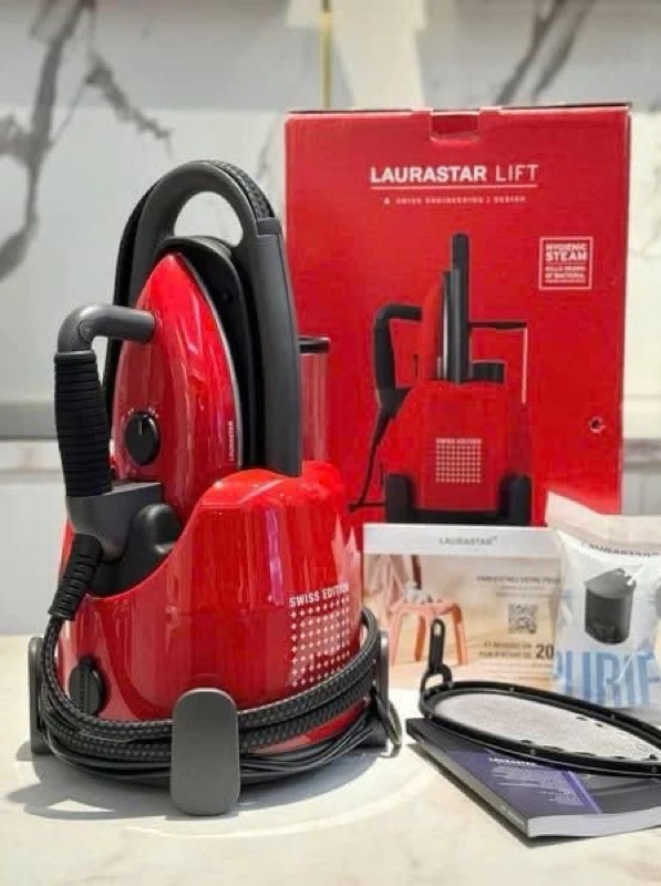 Bàn là hơi nước Laurastar Lift Original Red - Made in EU