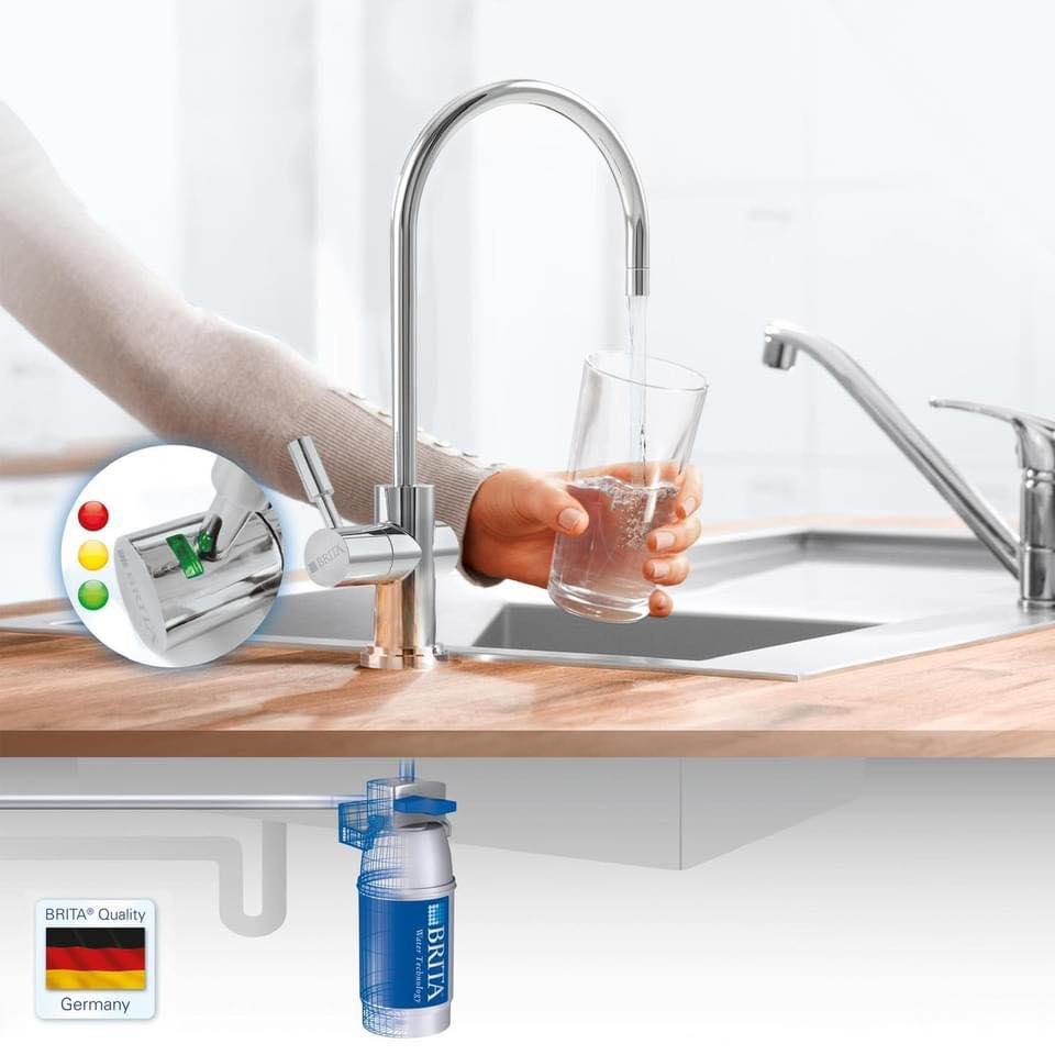 Bộ lọc nước kèm vòi BRITA my pure P1000, Công suất 1200 lít/năm