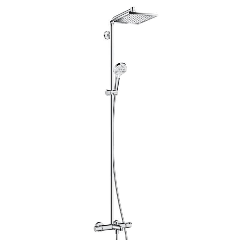 Sen vòi Hansgrohe 27298000 Crometta E 240 (sen vuông 3 in 1)