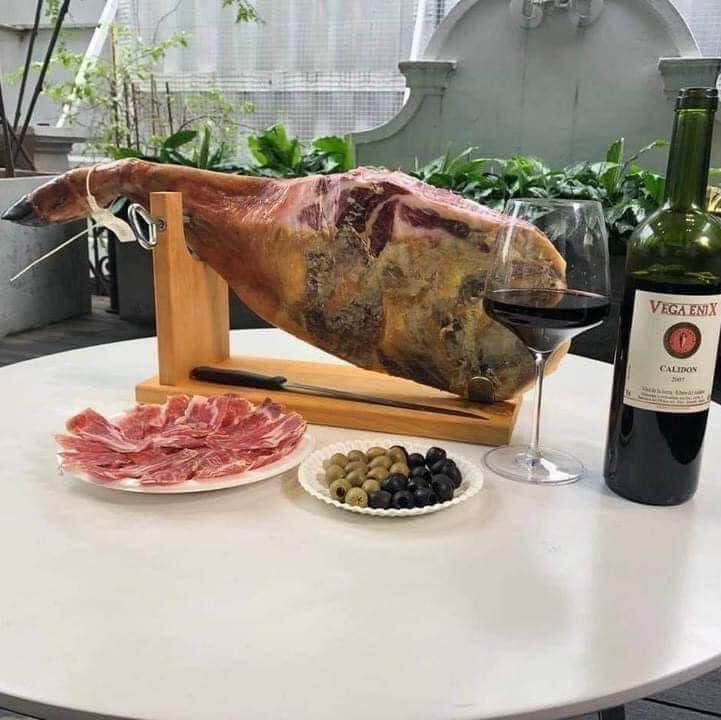 Đùi Lợn (Heo) Muối Estirpe Negra Paleta C.Campo IB + Jam + Cuch NL 50% Raza iberica