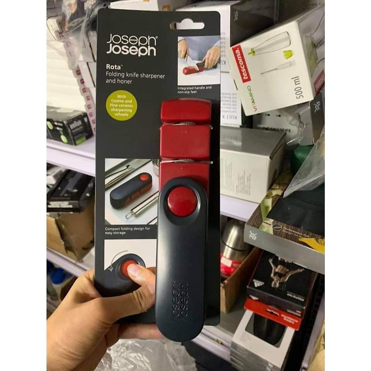 Dụng cụ mài dao Joseph Joseph 10048 Rota| Joseph 10048 Rota
