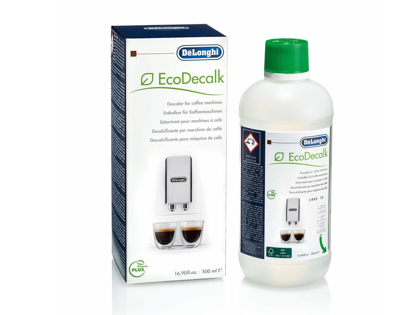Dung dịch nước vệ sinh máy cafe DeLonghi – EcoDecalk DLSC500 500ml