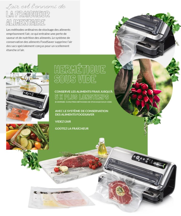 Machine sous vide FoodSaver FFS006X