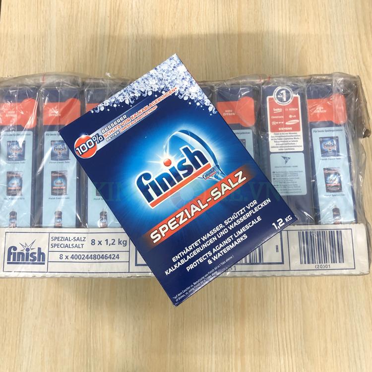 Muối Rửa Chén Bát Finish Spezial-Salz 1.2kg