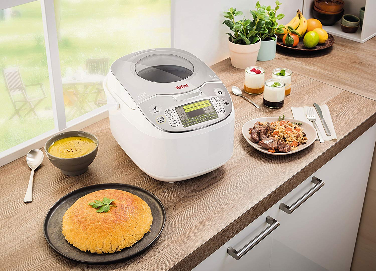 Nồi cơm điện đa năng TEFAL RK8121 MULTI-COOK