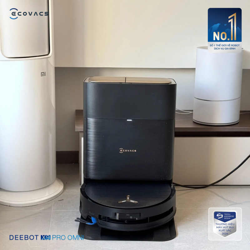 Robot hút bụi lau nhà Ecovacs Deebot X9 Pro Omni