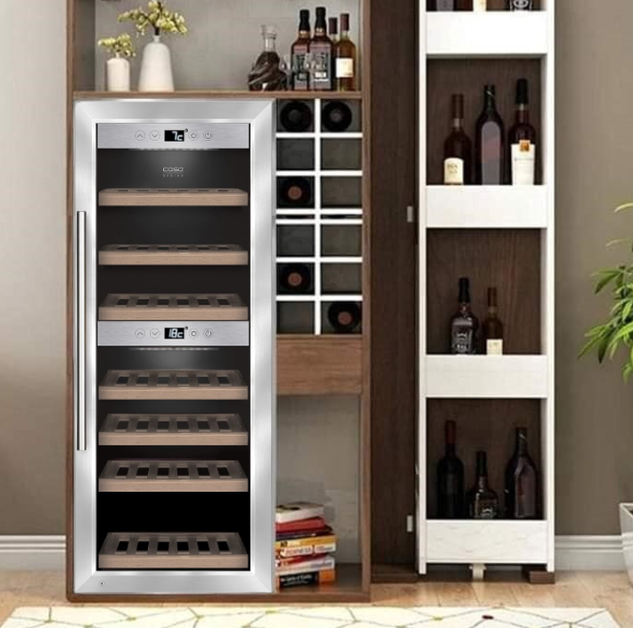 Tủ Bảo Quản Rượu Vang Caso Wine Comfort 660 Smart – 66 Chai