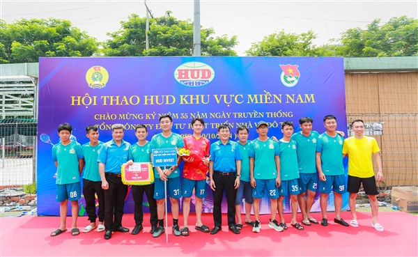 HUD INVEST tham gia Hội thao HUD phía nam, năm 2024