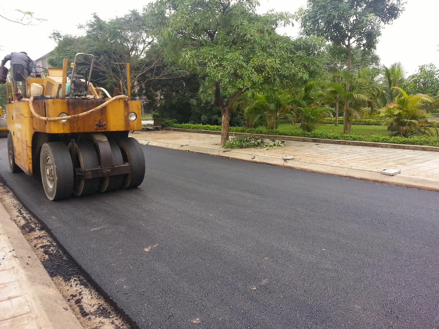 Tháng 3 trên công trình XL02 – Hạ tầng kỹ thuật KĐT Châu Sơn – Hà Nam