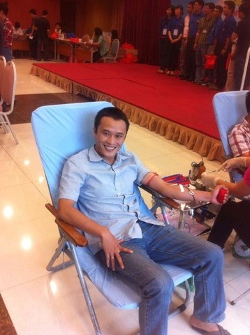 Đoàn viên HUD3 và các đơn vị trực thuộc tham gia ngày hội hiến máu 2013