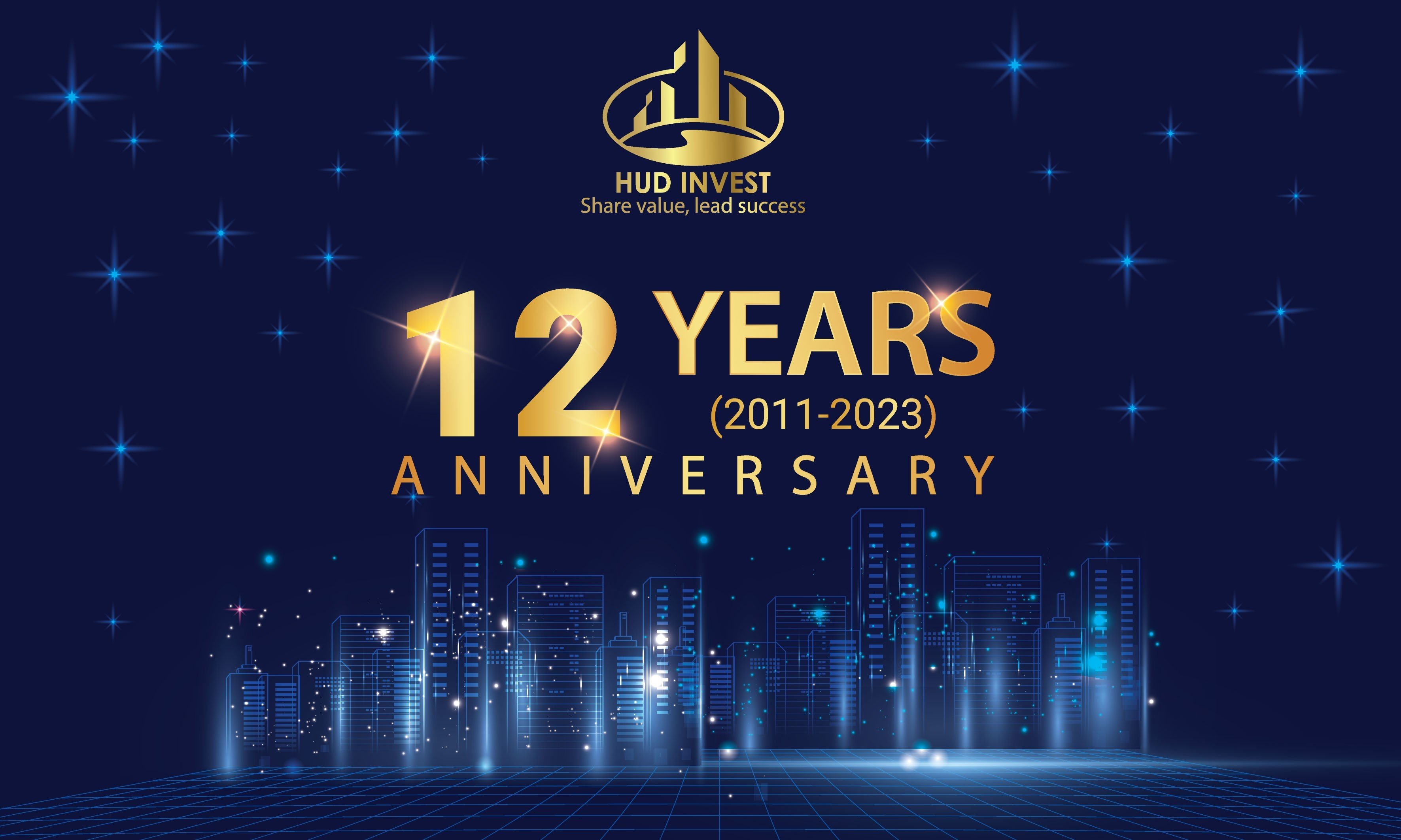 BÀI PHÁT BIỂU CỦA CHỦ TỊCH HĐQT NHÂN DỊP KỶ NIỆM 12 NĂM CÔNG TY HUD INVEST THÀNH LẬP