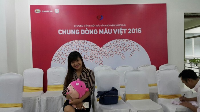 Đoàn viên Công ty HUD3.3 tham gia Hiến máu tình nguyện năm 2016