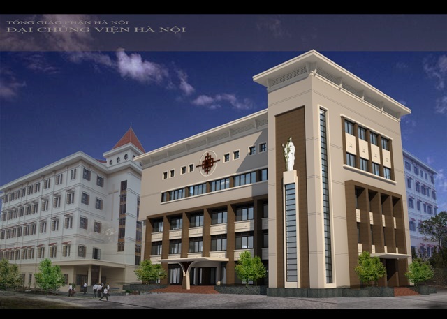 Công trình nhà A Đại chủng viện Hà Nội