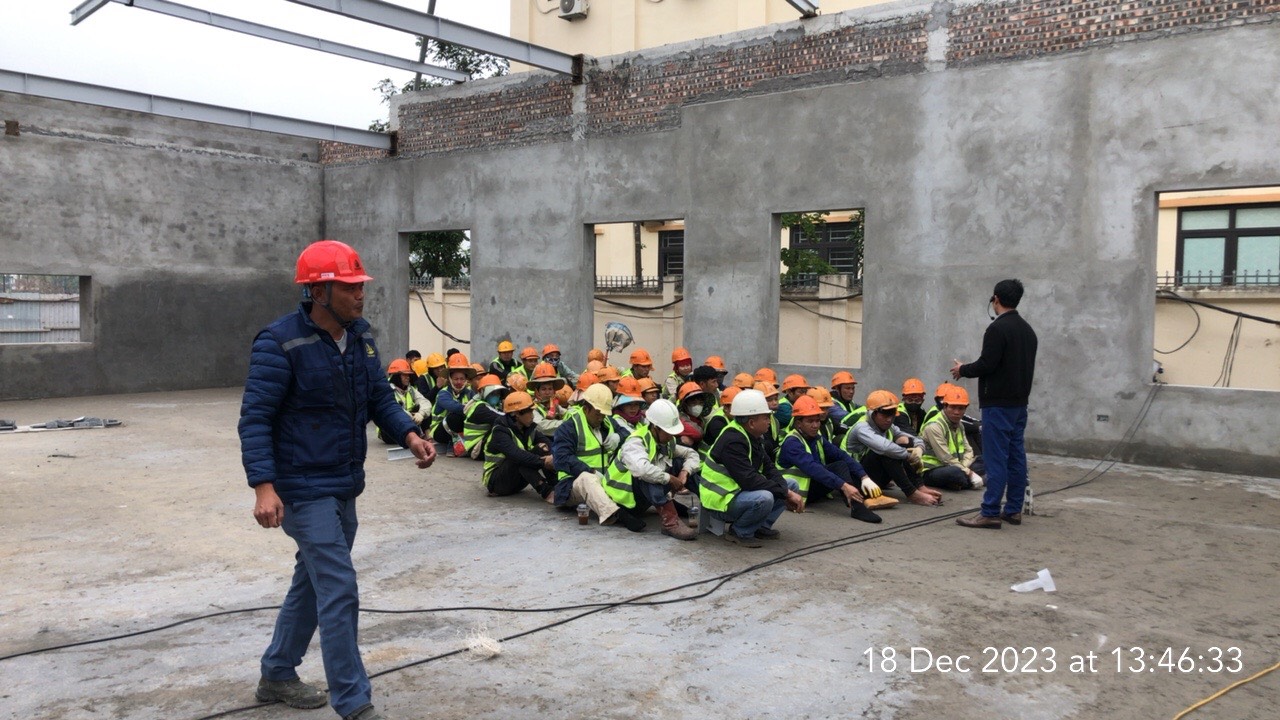 HUD INVEST  CHÚ TRỌNG TRIỂN KHAI HUẤN LUYỆN ATLĐ TẠI CÁC BCHCT