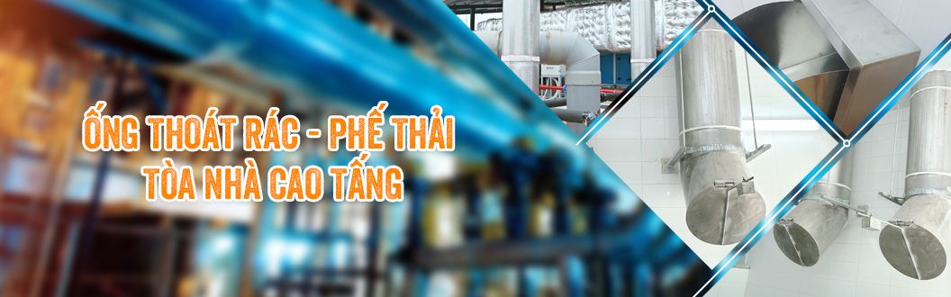 Ống thoát rác tòa nhà cao tấng