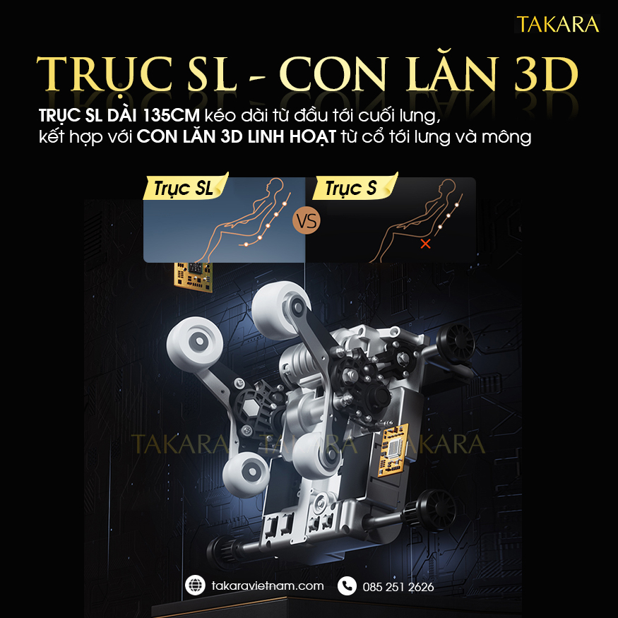 Ghế Massage Toàn Thân TAKARA K10 NHÀ PHÂN PHỐI LÂM MUSIC