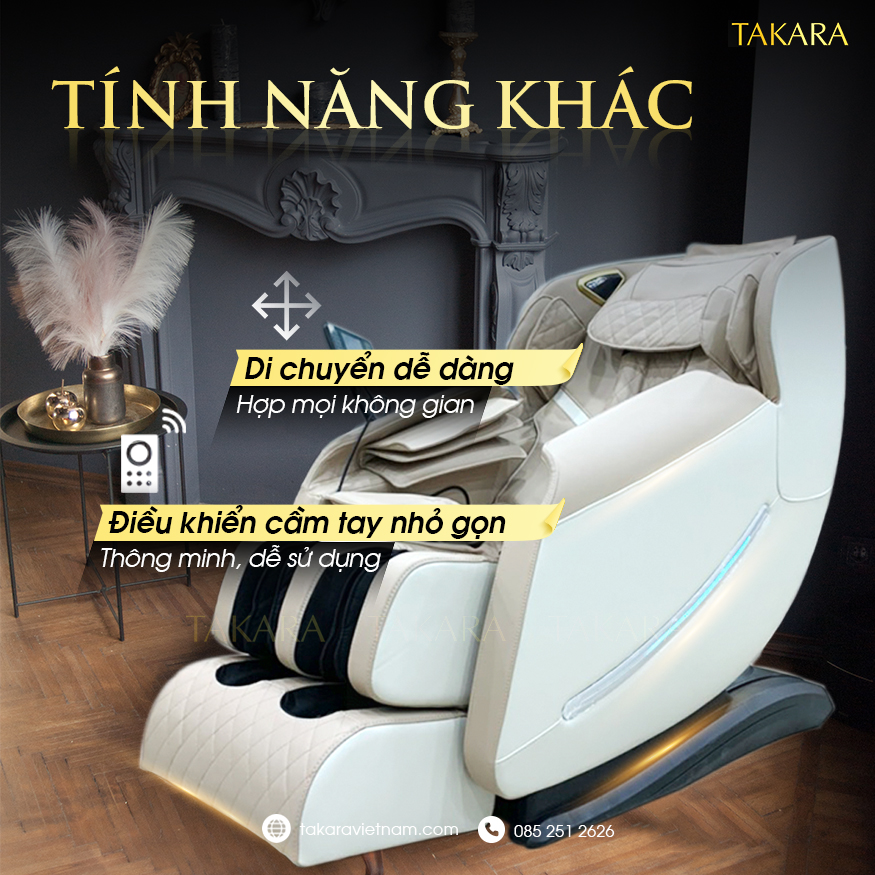 Ghế Massage Toàn Thân TAKARA K10 NHÀ PHÂN PHỐI LÂM MUSIC