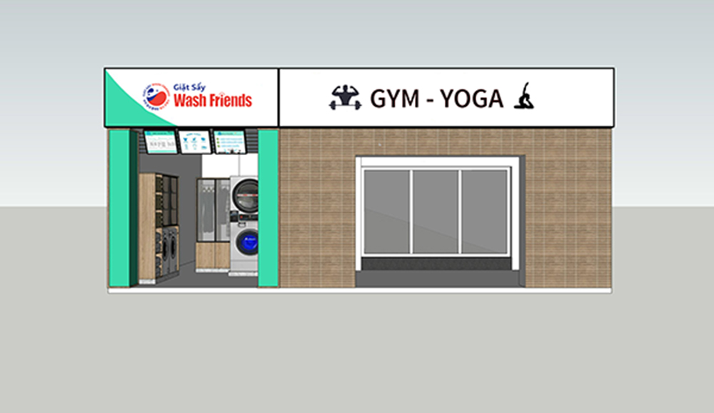 Các loại máy giặt cho phòng tập gym, phòng tập yoga