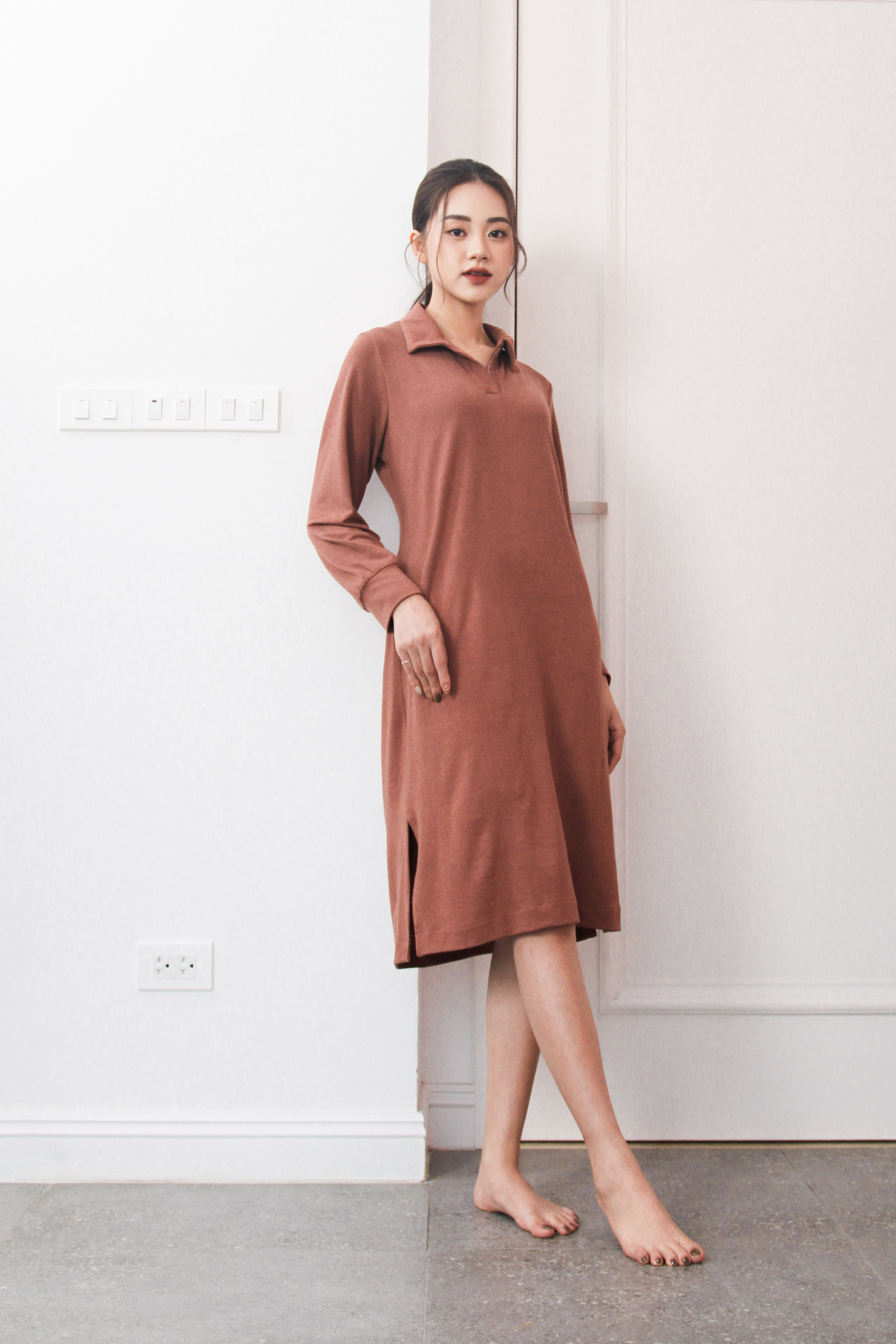 Váy, đầm nữ mặc nhà cao cấp Freedy - 91303202S011