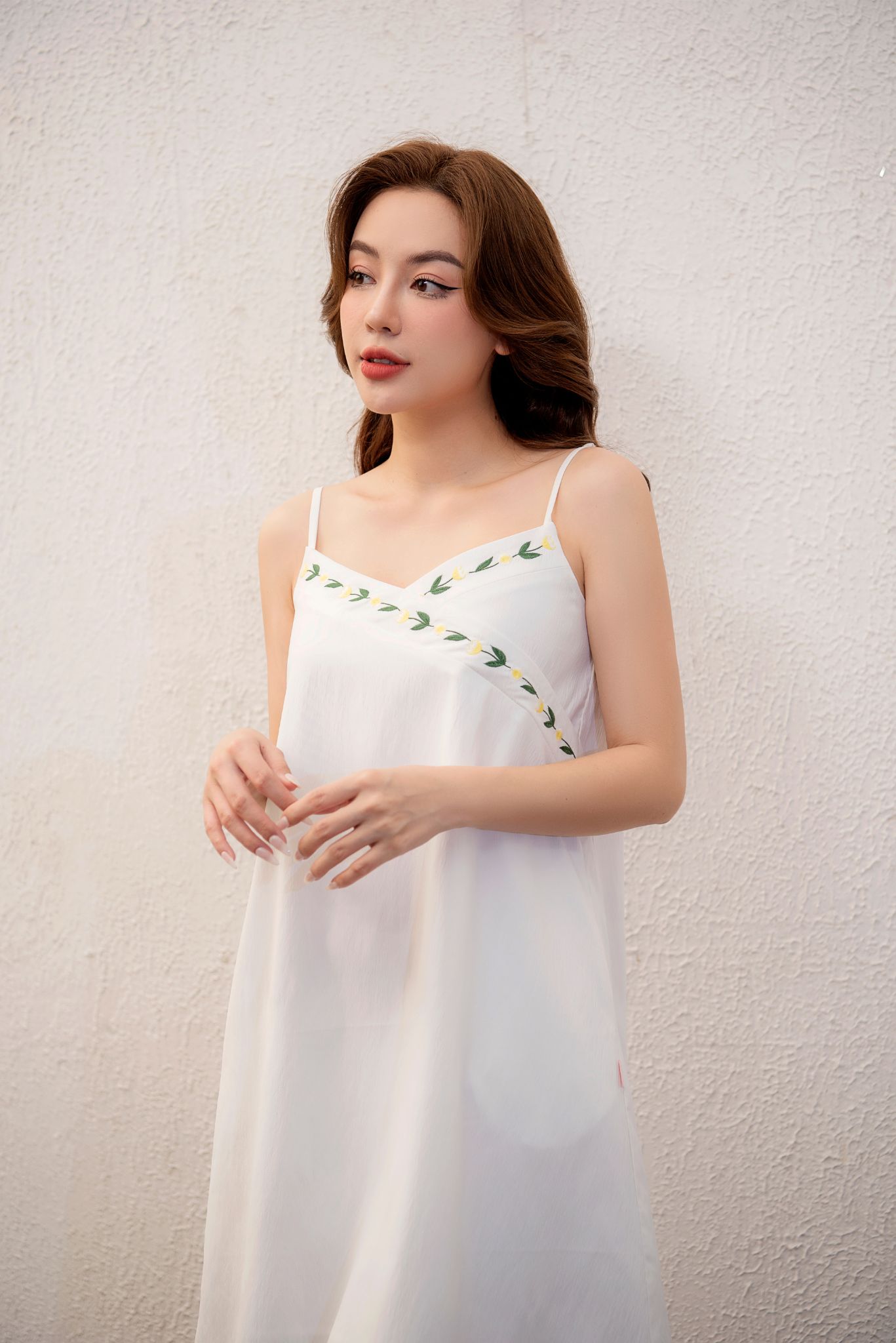 Váy đầm hai dây maxi đũi suông Đầm Suông Siêu mát đan dây cực đẹp (40-60kg)  LACO10 - MixASale