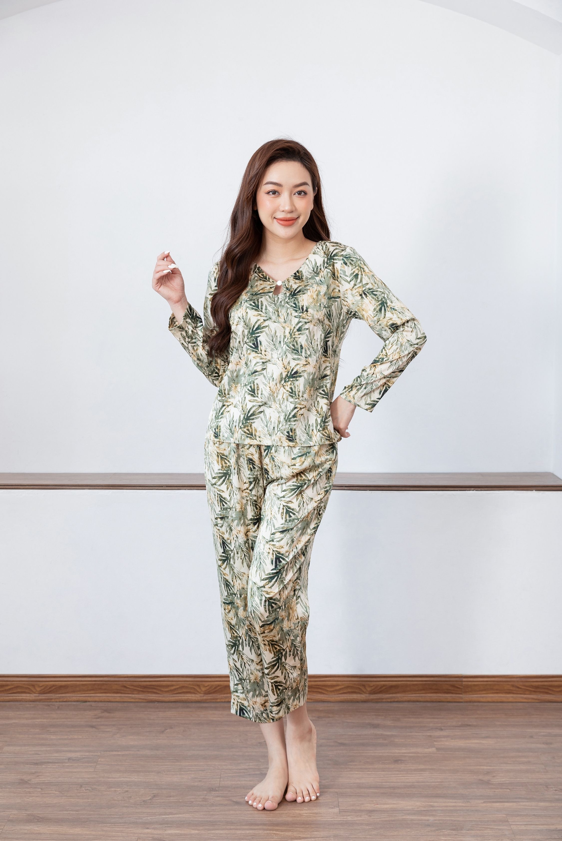 Đồ mặc nhà nam nữ Pijama dài tay - Đồ bộ nam nữ - Đồ ngủ nam chất vải cotton  100% siêu mềm, thấm mồ hôi | Shopee Việt Nam