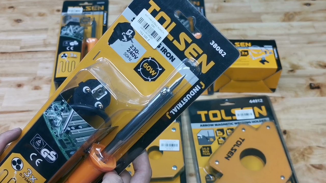 MỎ HÀN CHÌ / NĂM CHÂM KE GÓC / KÍNH LÚP TOLSEN