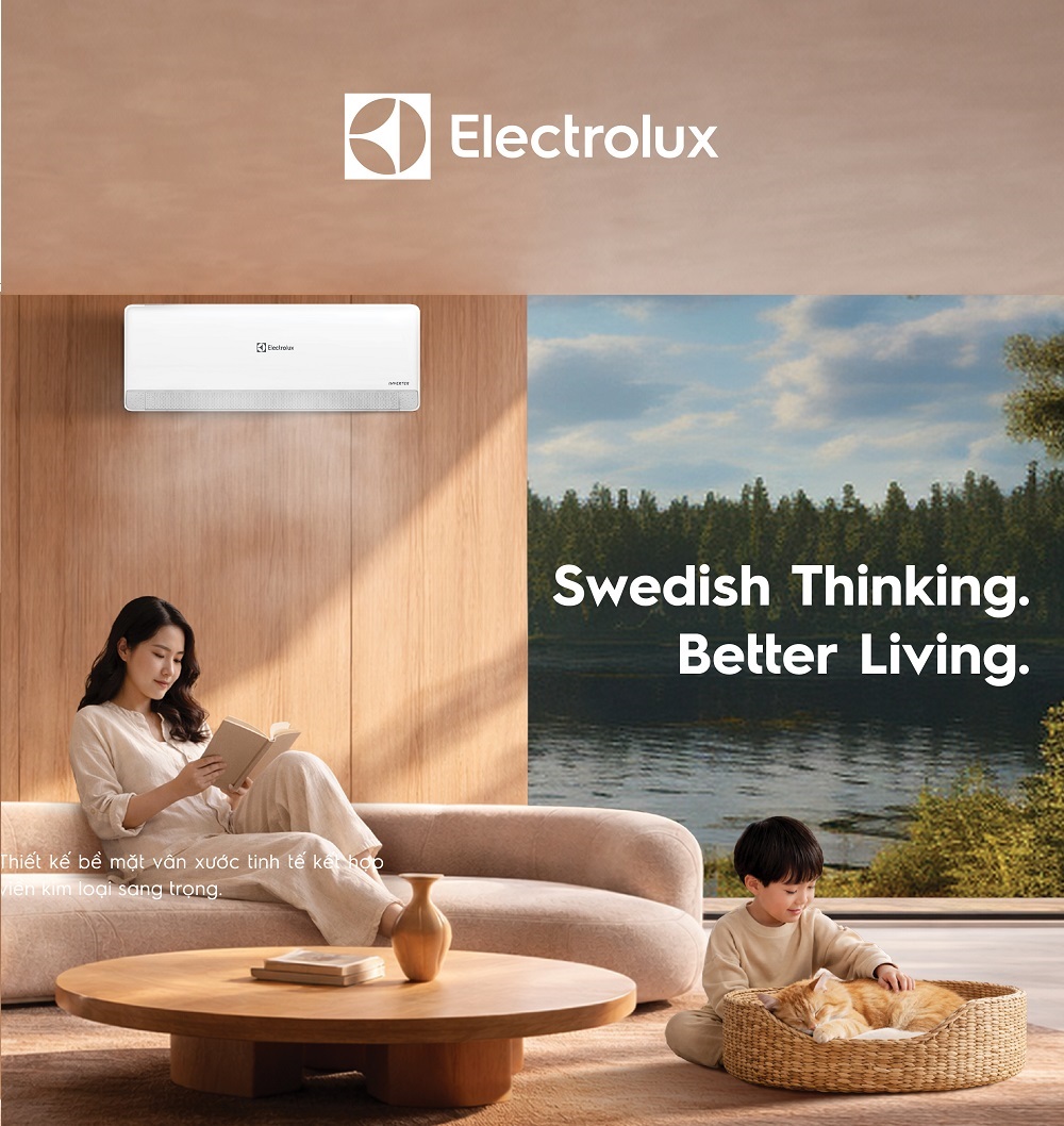 Sự trở lại của Máy Lạnh/Điều Hòa Electrolux vào thị trường Việt Nam
