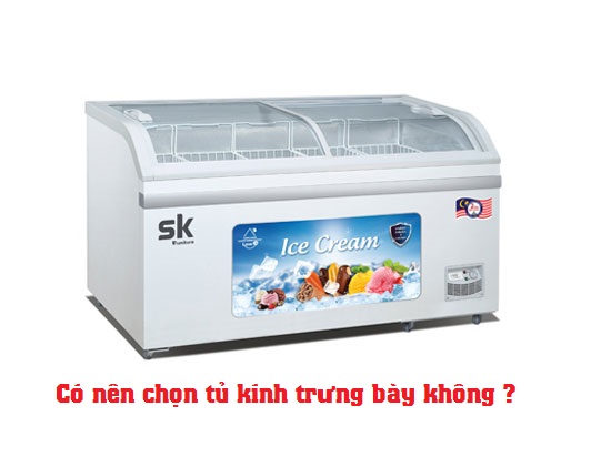 Có nên chọn tủ đông mặt kính không?
