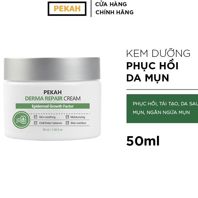 [ 2 items] Bộ Sản Phẩm Cải Thiện Và Phục Hồi Da Mụn Gồm Serum Và Kem Dưỡng Da PEKAH