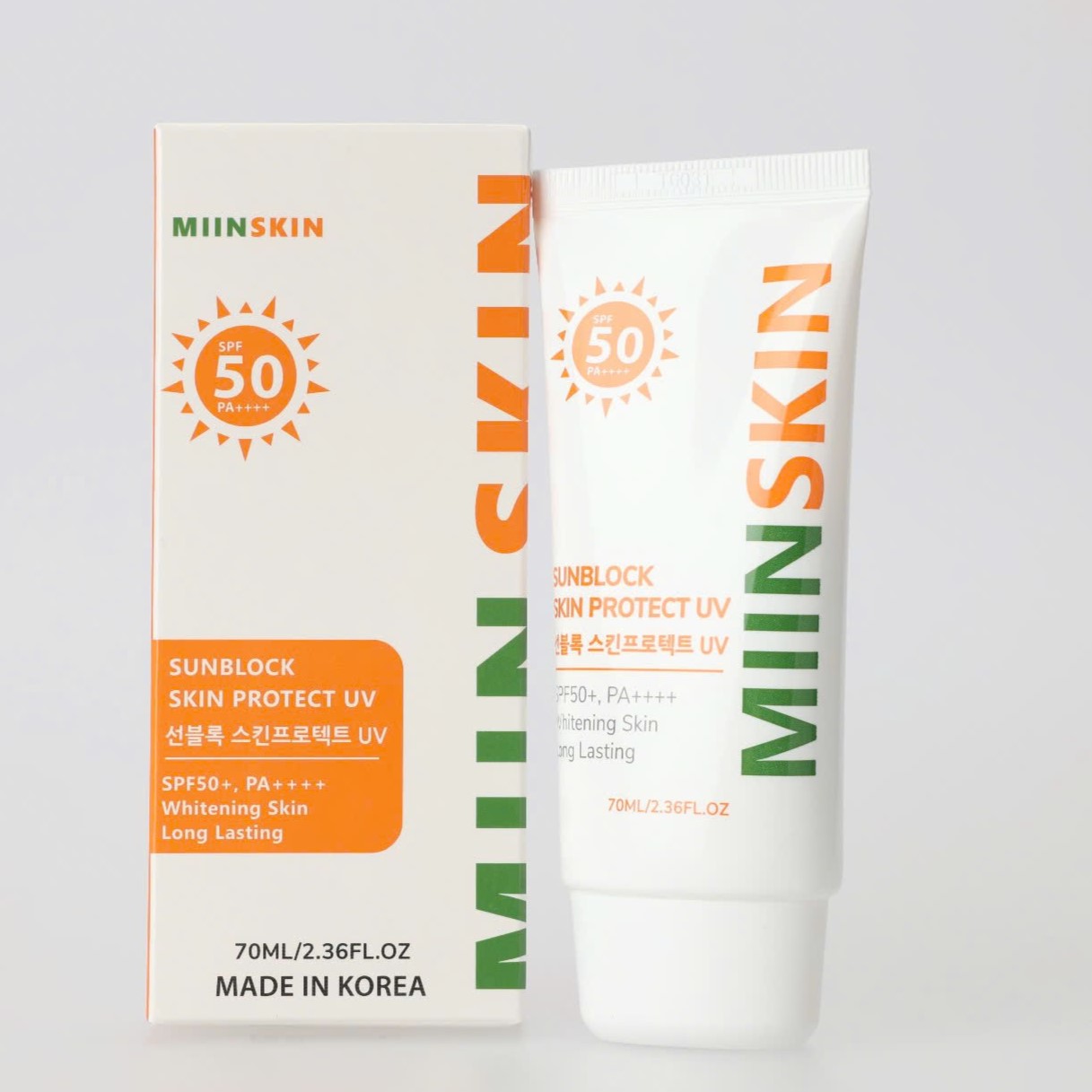 [Nhập mã KMT40 giảm 40K ] Combo Kem Chống Nắng PEKAH Sun Block 70ml & Kem Dưỡng PEKAH Whitening Cream 50ml Dưỡng Trắng Nâng Tone Đều Màu da