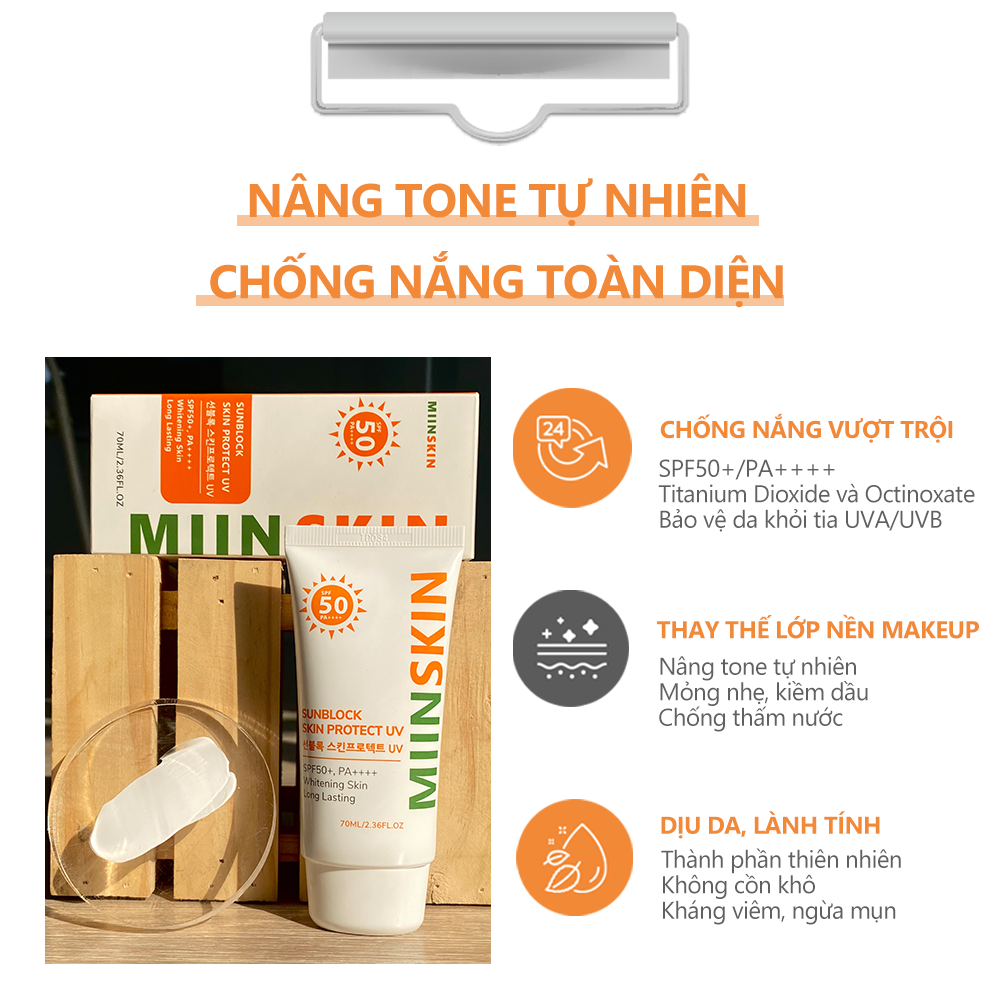 [DEAL SINH NHẬT 1+1] Mua 1 kem chống nắng tặng 1 kem dưỡng/kem chống nắng