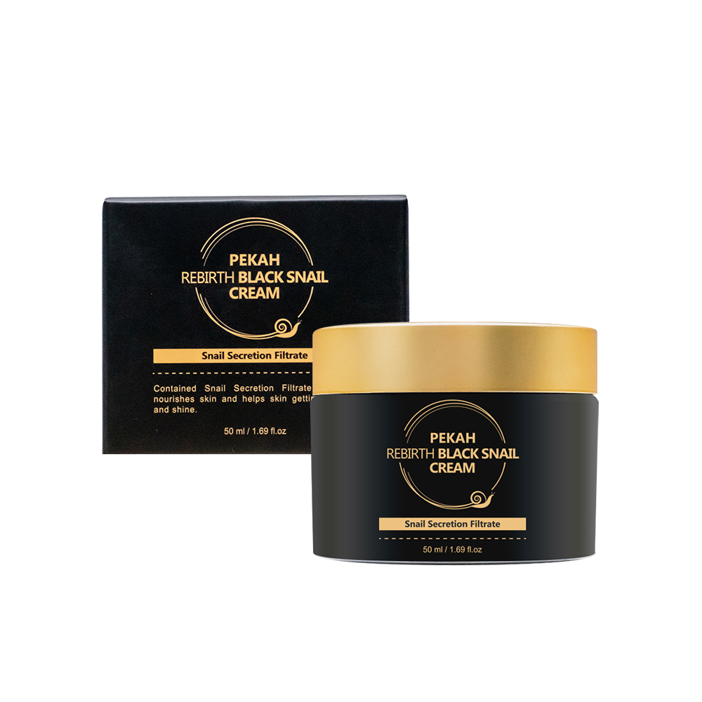 [NHẬP MÃ PEKAH20 GIẢM 20K] Kem Dưỡng Ốc Sên Cấp Ẩm Và Ngừa Lão Hóa Da Pekah - PEKAH Rebirth Black Snail Cream