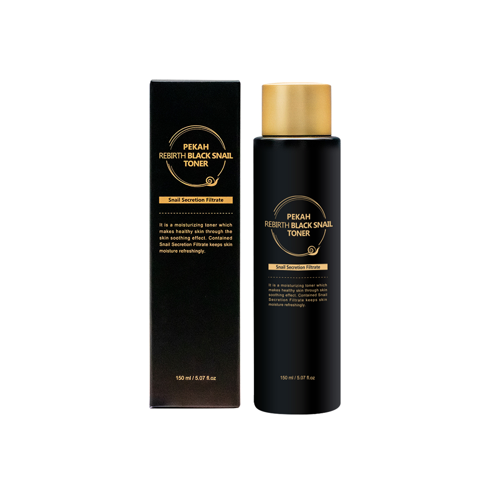 Nước Hoa Hồng Tái Tạo Da Ốc Sên PEKAH - PEKAH Rebirth Black Snail Toner