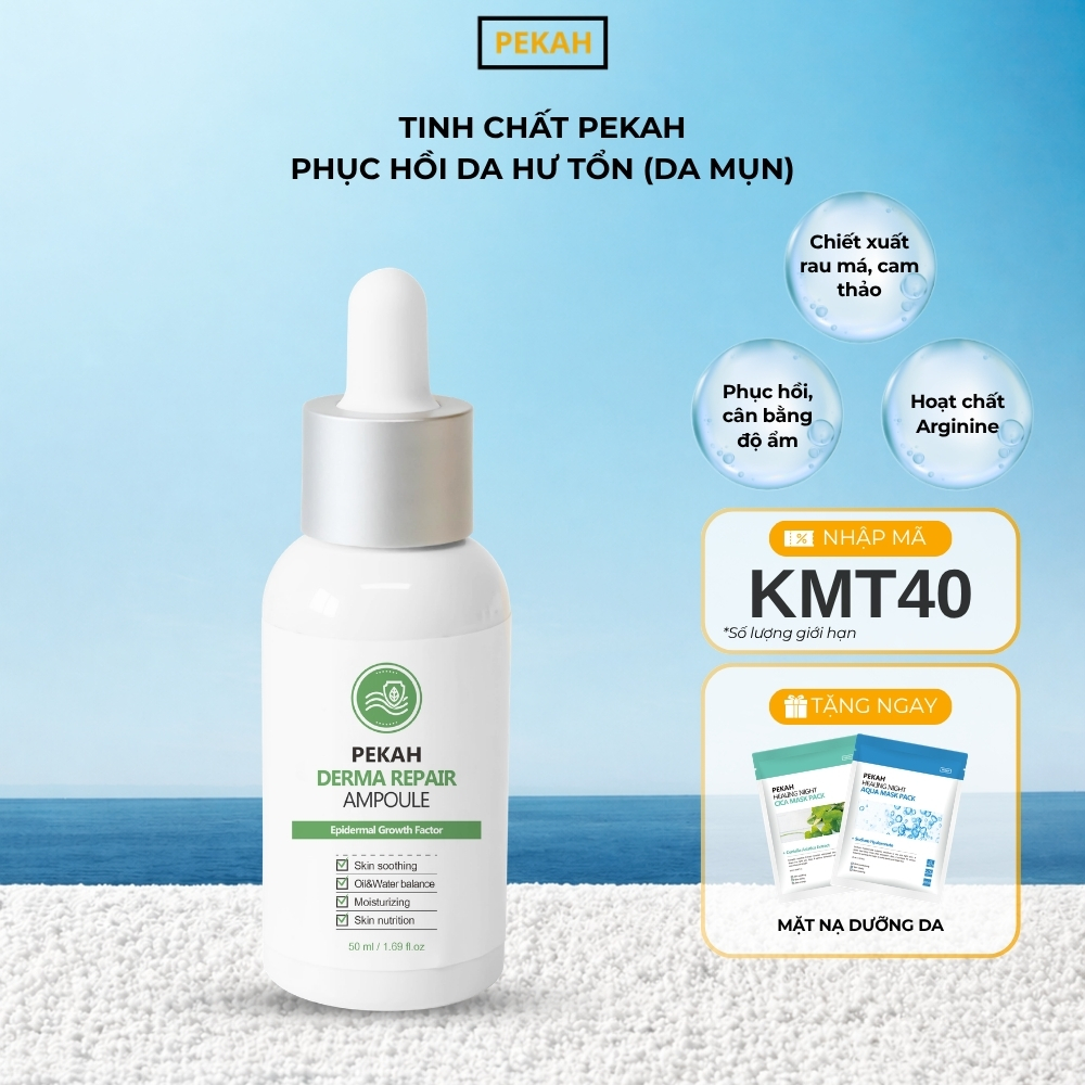 Tinh Chất Phục Hồi Da Hư Tổn ( Da Mụn ) PEKAH - PEKAH Derma Repair Ampoule
