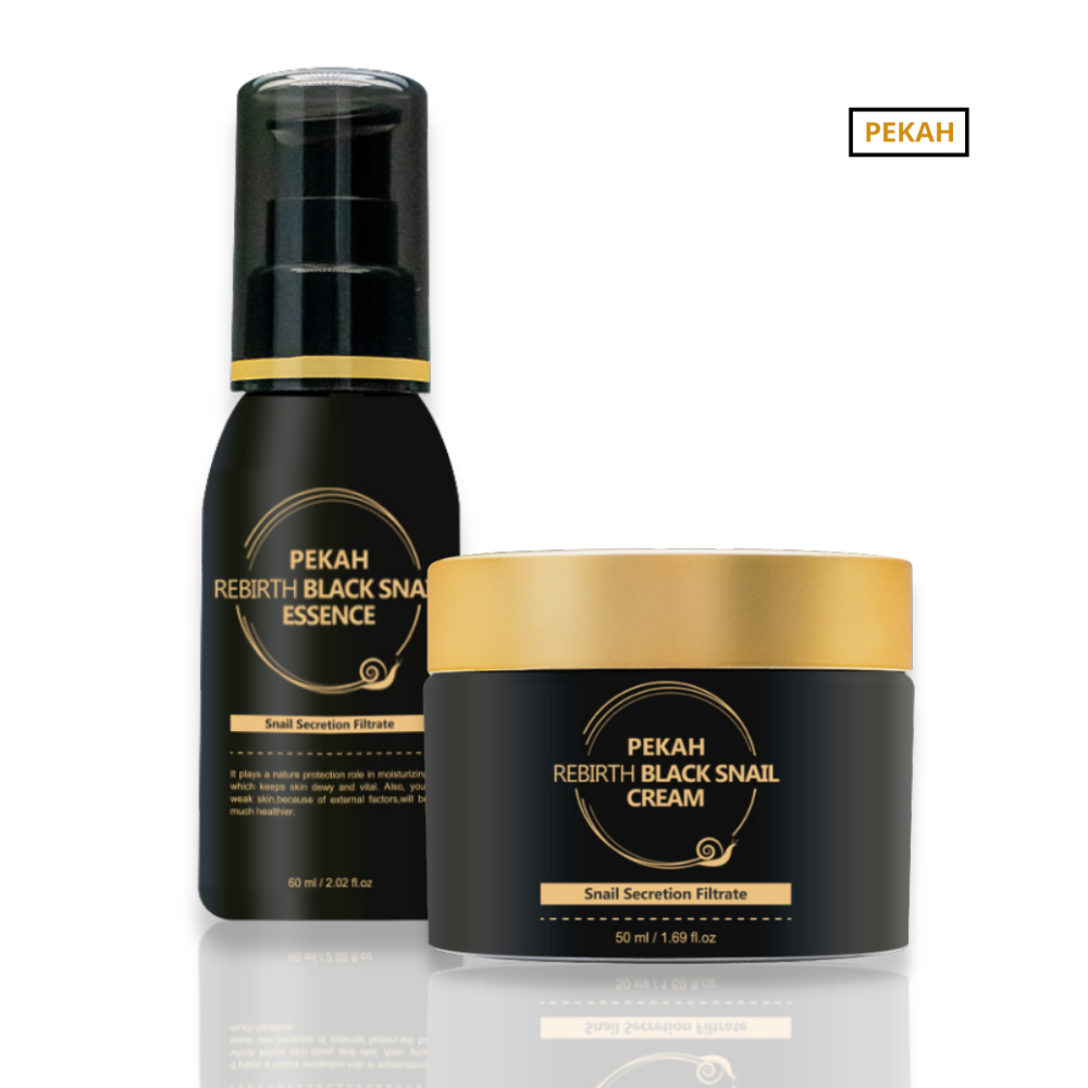 Combo đêm serum ốc sên 50ml + kem dưỡng ốc sên đen 50ml ngừa lão hóa