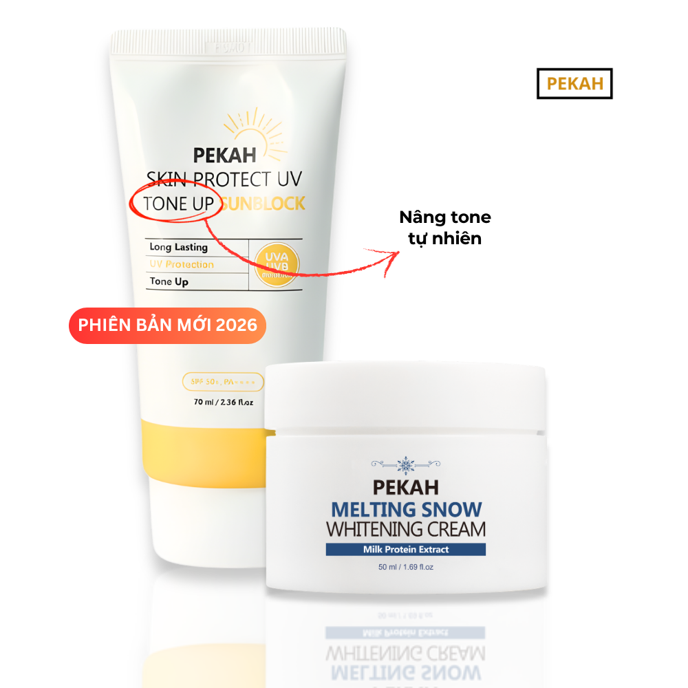 Kem Dưỡng Da Nâng Tone Và Ngừa Nếp Nhăn PEKAH - PEKAH Melting Snow Whitening Cream