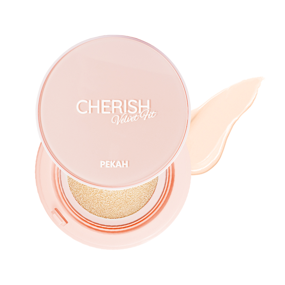 Phấn Nước Kiềm Dầu Che Khuyết Điểm Và Làm Mịn Da PEKAH - PEKAH Cherish Velvet Fit Cushion